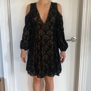 Alice and Oliva Cut Out Dress